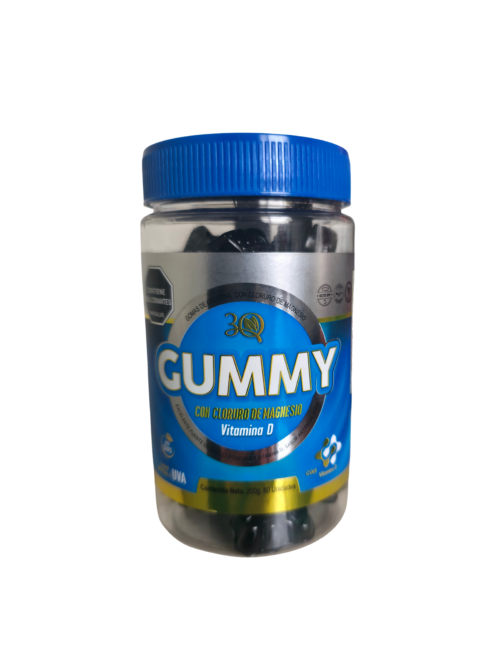 2 Gummy Gomitas con Cloruro de Magnesio Fortificadas con Vitamina D