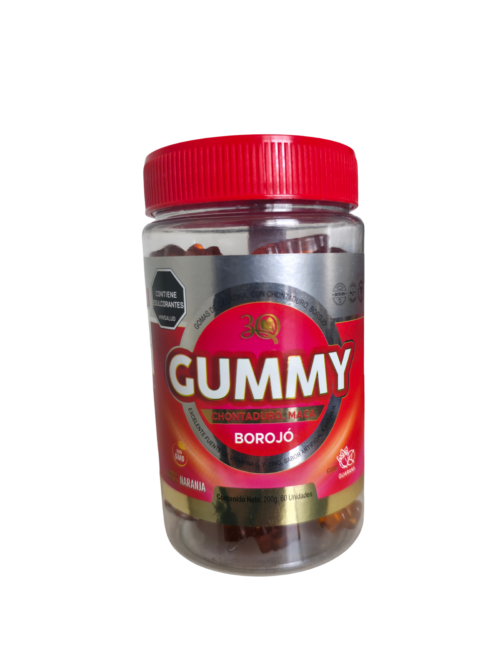 3 Gummy Gomitas Chontaduro, Maca y Borojó