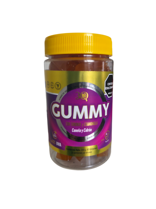 4 Gummy Gomitas con Toronjil y Chamomilla