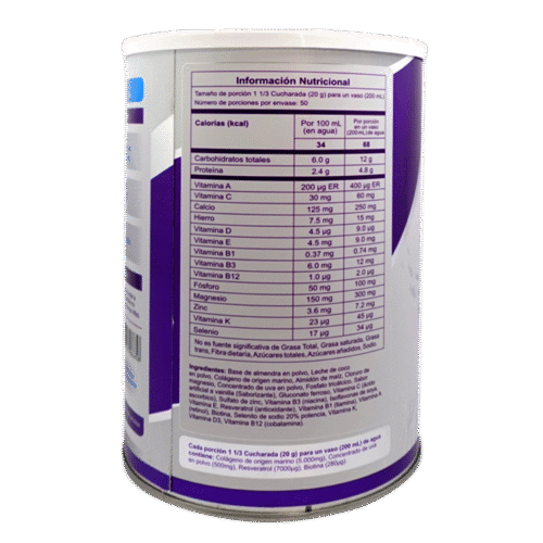 Colágeno Marino + Resveratrol + Biotina